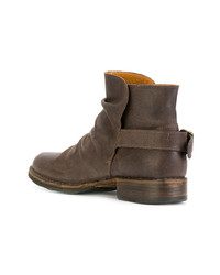 braune Lederfreizeitstiefel von Fiorentini+Baker