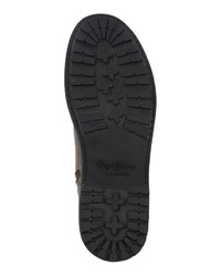 braune Lederfreizeitstiefel von Pepe Jeans