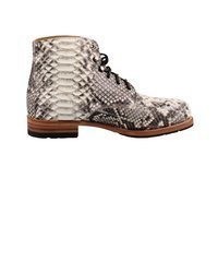 braune Lederfreizeitstiefel von Sendra Boots