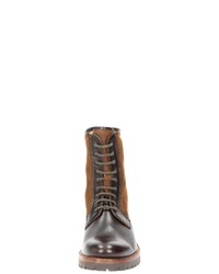 braune Lederfreizeitstiefel von Sioux