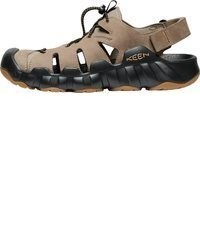 braune Ledersandalen von Keen