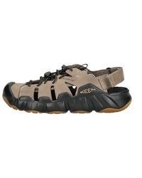 braune Ledersandalen von Keen