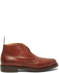 braune Lederstiefel von Cheaney