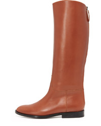 braune Lederstiefel von Jenni Kayne