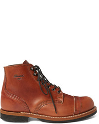 braune Lederstiefel von Thorogood