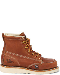 braune Lederstiefel von Thorogood