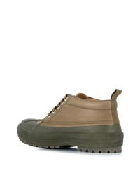 braune Lederwinterschuhe von Jacquemus