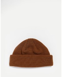 braune Mütze von Asos