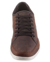 braune niedrige Sneakers von Boxfresh