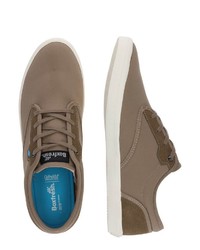 braune niedrige Sneakers von Boxfresh