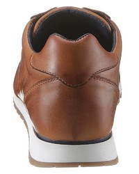 braune niedrige Sneakers von BRUNO BANANI