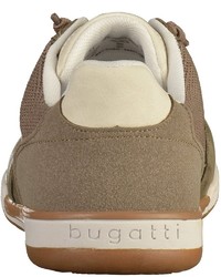 braune niedrige Sneakers von Bugatti