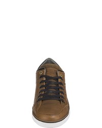 braune niedrige Sneakers von Bullboxer