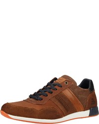 braune niedrige Sneakers von Bullboxer