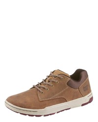 braune niedrige Sneakers von Cat