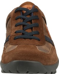 braune niedrige Sneakers von Dockers by Gerli