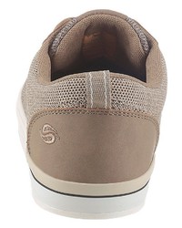 braune niedrige Sneakers von Dockers by Gerli