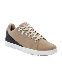 braune niedrige Sneakers von Jack Wolfskin