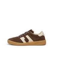 braune niedrige Sneakers von Marc O'Polo