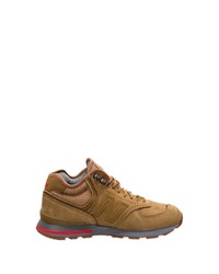 braune niedrige Sneakers von New Balance