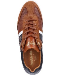 braune niedrige Sneakers von Pantofola D'oro