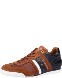 braune niedrige Sneakers von Pantofola D'oro