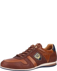 braune niedrige Sneakers von Pantofola D'oro