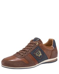 braune niedrige Sneakers von Pantofola D'oro