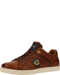 braune niedrige Sneakers von Pantofola D'oro