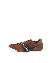 braune niedrige Sneakers von Paul Vesterbro