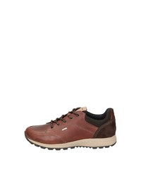 braune niedrige Sneakers von Sioux