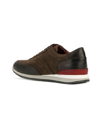 braune niedrige Sneakers von Moreschi