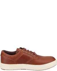 braune niedrige Sneakers von Timberland