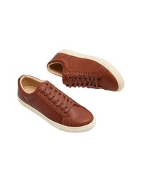 braune niedrige Sneakers von Tom Joule