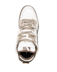 braune niedrige Sneakers von Li-Ning