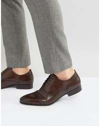 braune Oxford Schuhe von Aldo