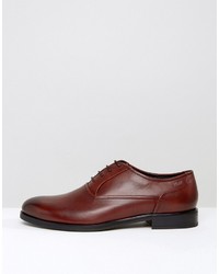 braune Oxford Schuhe von Hugo Boss