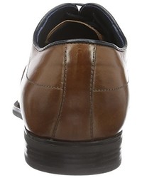 braune Oxford Schuhe von Geox