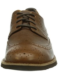 braune Oxford Schuhe von Rockport