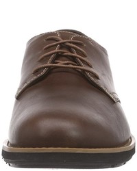 braune Oxford Schuhe von Timberland