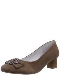 braune Pumps von Bergheimer Trachtenschuhe