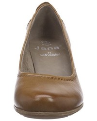 braune Pumps von Jana