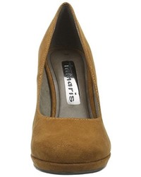 braune Pumps von Tamaris