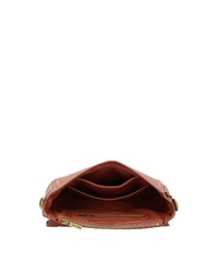 braune Satchel-Tasche aus Leder von Marc O'Polo