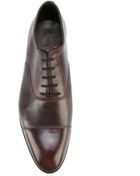 braune Schuhe aus Leder von John Lobb