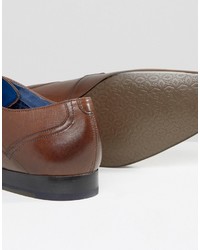braune Schuhe aus Leder von Ted Baker