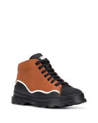 braune Segeltuch niedrige Sneakers von Camper