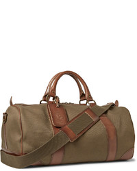 braune Segeltuch Reisetasche von Polo Ralph Lauren