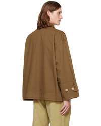 braune Shirtjacke von Henrik Vibskov