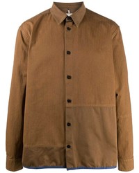 braune Shirtjacke von Oamc